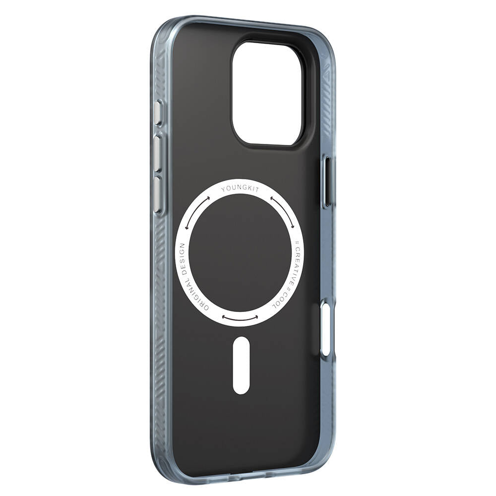Youngkit Technology Serisi iPhone 16 Plus Kılıf Magsafe Şarj Özellikli Telefon Kılıfı - 3 Youngkit Technology Serisi iPhone 16 Plus Kılıf Magsafe Şarj Özellikli Telefon Kılıfı - 3